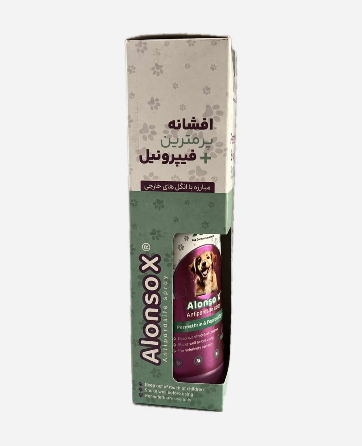 افشانه پرمترین +فیپرونیل 2% مبارزه با انگل های خارجی